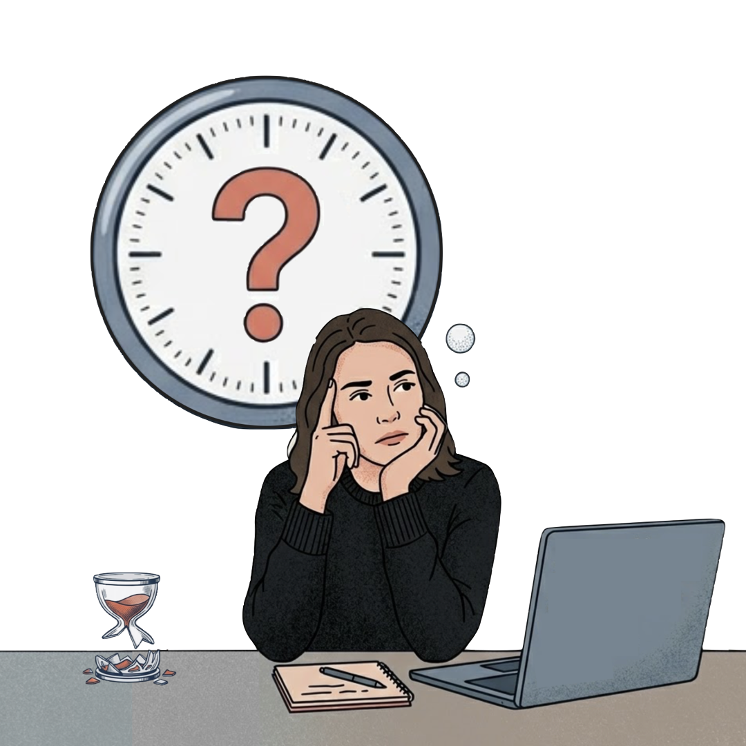 Feeling busy but unable to see where the day went